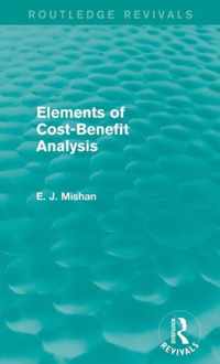 Elements of Cost-benefit Analysis