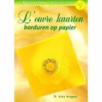 L'ouvre kaarten borduren op papier