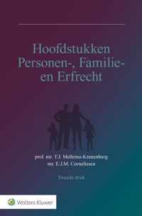 Hoofdstukken personen-, familie- en erfrecht