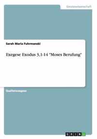 Exegese Exodus 3,1-14 Moses Berufung