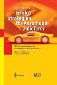 Erfolgsstrategien Fur Automobilzulieferer