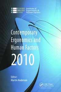 Contemporary Ergonomics and Human Factors 2010