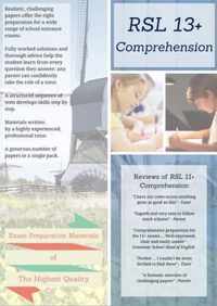 RSL 13+ Comprehension