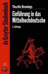 Einfuhrung In Das Mittelhochdeutsche