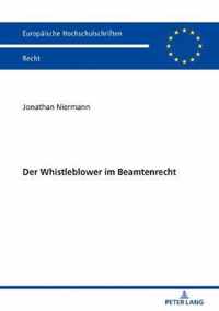 Der Whistleblower Im Beamtenrecht