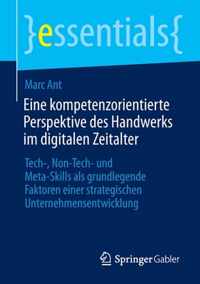 Eine Kompetenzorientierte Perspektive Des Handwerks Im Digitalen Zeitalter