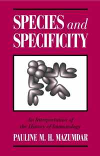 Species and Specificity