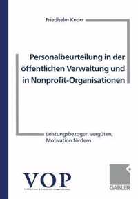 Personalbeurteilung in Der OEffentlichen Verwaltung Und in Nonprofit-Organisationen