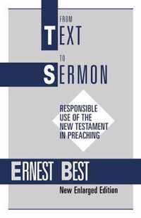 From Text to Sermon