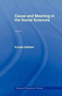 Cause and Meaning in the Social Sciences