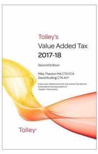 Tolley's Value Added Tax 2017-2018 (Second edition only)