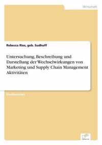 Untersuchung, Beschreibung und Darstellung der Wechselwirkungen von Marketing und Supply Chain Management Aktivitaten