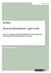 Stress im Erzieherberuf - gibt es das?