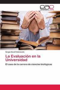 La Evaluacion en la Universidad