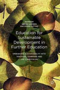 Education for Sustainable Development in Further Education