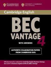 Cambridge BEC Vantage 4 Student's book + answers