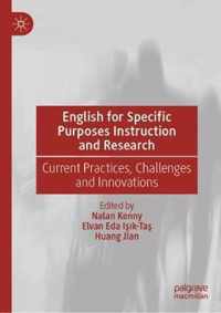 English for Specific Purposes Instruction and Research