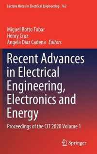 Recent Advances in Electrical Engineering, Electronics and Energy