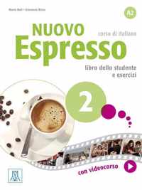 Nuovo Espresso 2 libro dello studente e esercizi + DVD