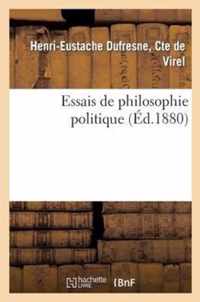 Essais de Philosophie Politique