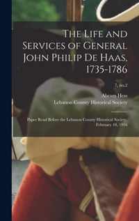 The Life and Services of General John Philip De Haas, 1735-1786