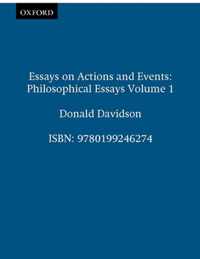 Essays On Actions & Events