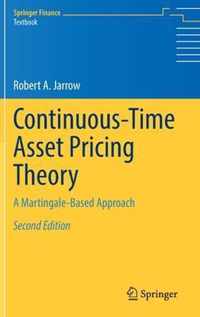 Continuous-Time Asset Pricing Theory