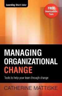 Managing Organizational Change