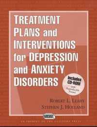 Treatment Plans And Interventions For Depression And Anxiety Disorders