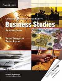 Cambridge International AS and A Level Business Studies Revision Guide