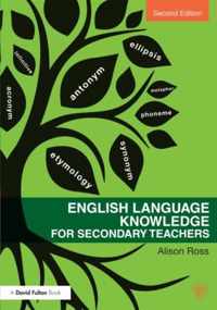 English Language Knowledge for Secondary Teachers