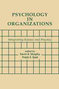 Psychology in Organizations