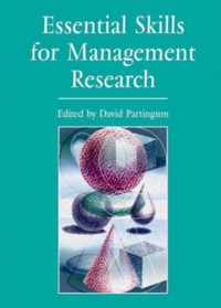 Essential Skills for Management Research