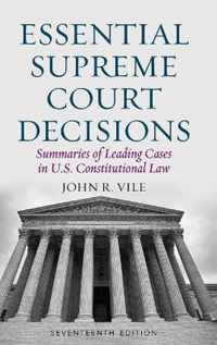 Essential Supreme Court Decisions