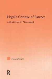 Hegel's Critique of Essence