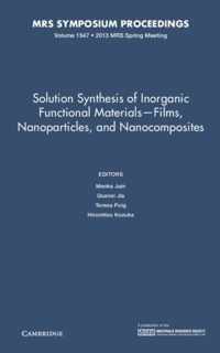 Solution Synthesis Of Inorganic Functional Materials-Films,