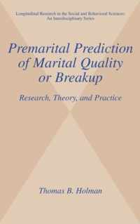 Premarital Prediction of Marital Quality or Breakup