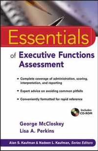 Essentials of Executive Functions Assessment