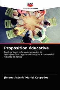 Proposition educative