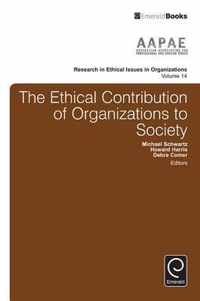 Ethical Contribution Of Organizations To Society