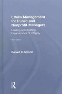 Ethics Management for Public and Nonprofit Managers