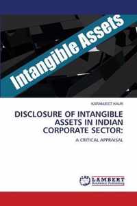 Disclosure of Intangible Assets in Indian Corporate Sector