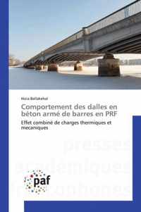 Comportement Des Dalles En Beton Arme de Barres En Prf