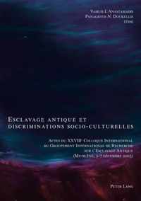 Esclavage antique et discriminations socio-culturelles