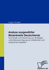 Analyse ausgewahlter Boersenbriefe Deutschlands