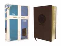 NIV, The Message, Parallel Bible, Leathersoft, Brown