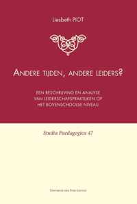 Studia Paedagogica 47 -   Andere tijden, andere leiders?