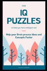 5300 IQ Puzzles to Make you More Intelligent and Help your Brain process Ideas and Concepts Faster