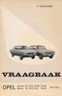 16 1971-1972 Vraagbaak opel ascona