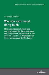 Was Von Avoir Fiscal Uebrig Blieb